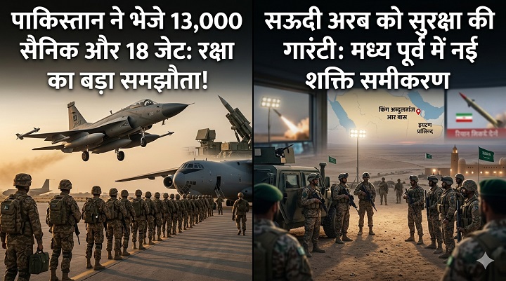 पाकिस्तान ने सऊदी अरब क्यों भेजे 13,000 सैनिक और 18 लड़ाकू विमान? जानें इस ‘महा-समझौते’ का पूरा सच